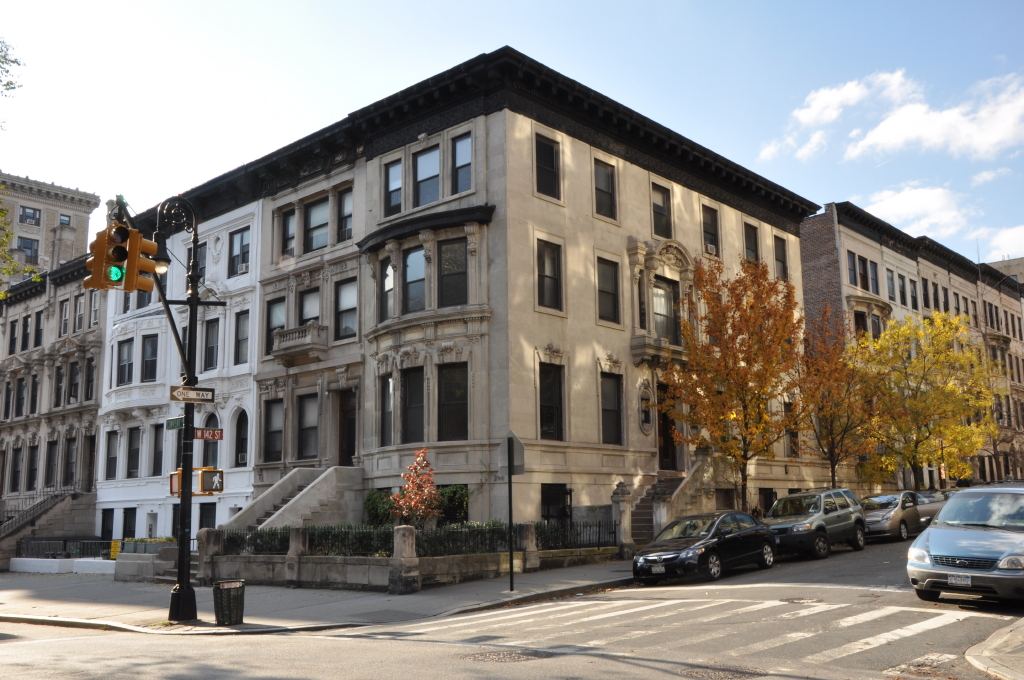 298 Convent Avenue from the corner of West 142nd Street